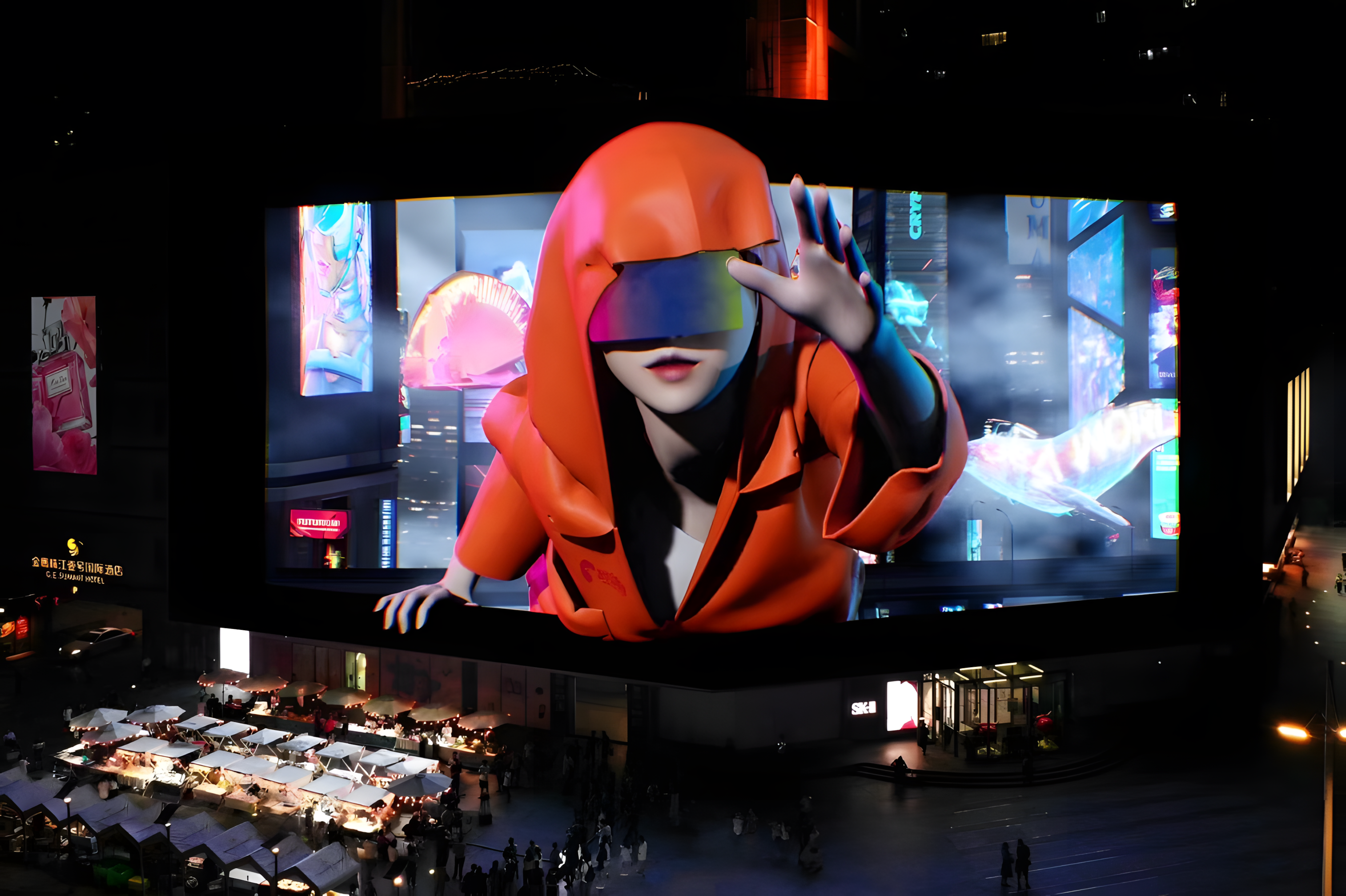 Cities with Thousands of Screens” Model: Mightary LED's Screen Wins Outdoor Media 