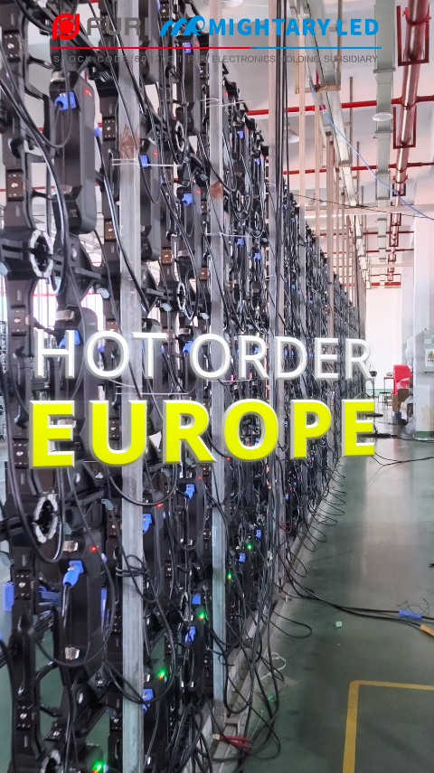 🚀 Thousands of LED Screens Undergoing Rigorous Testing - Europe-bound Soon!