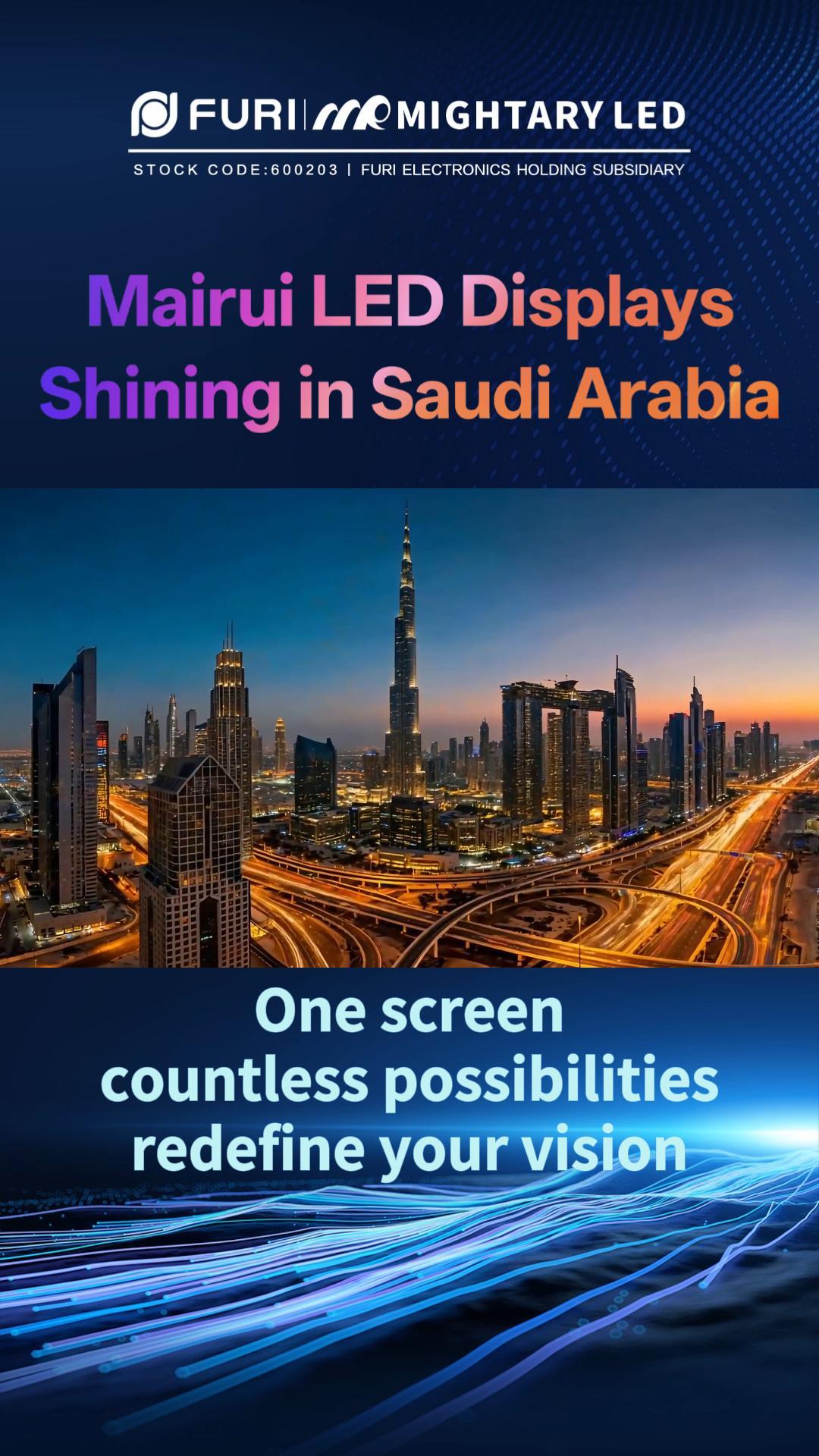 Our Saudi LED display Showroom is Now Open! ✨