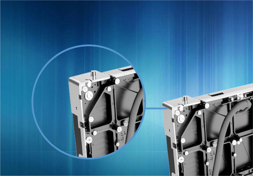 Integrated die-cast housing construction More sturdy and durable