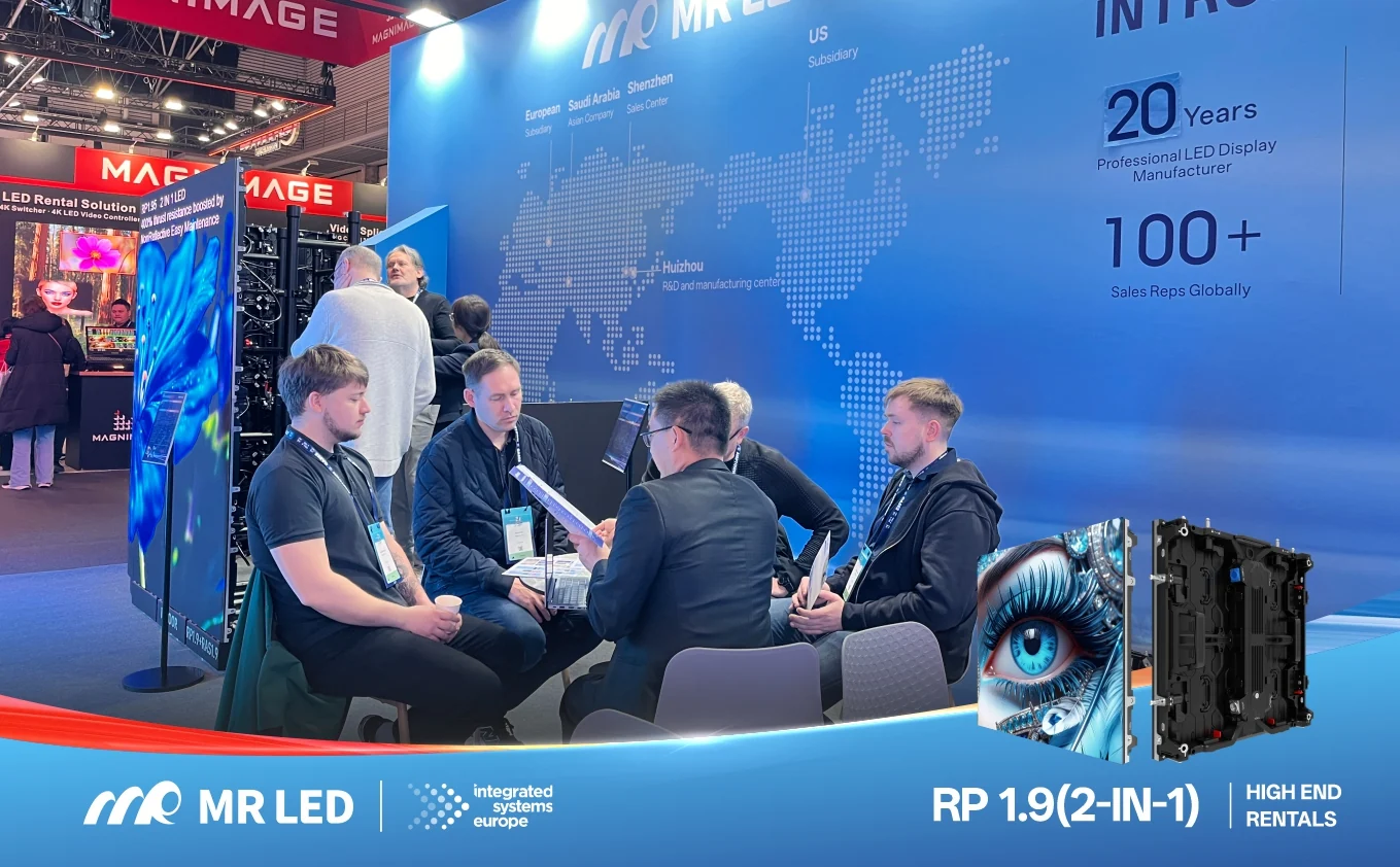 ISE 2026 Barcelona | MR LED Showcases High-Performance LED Display Solutions for Long-Term Value