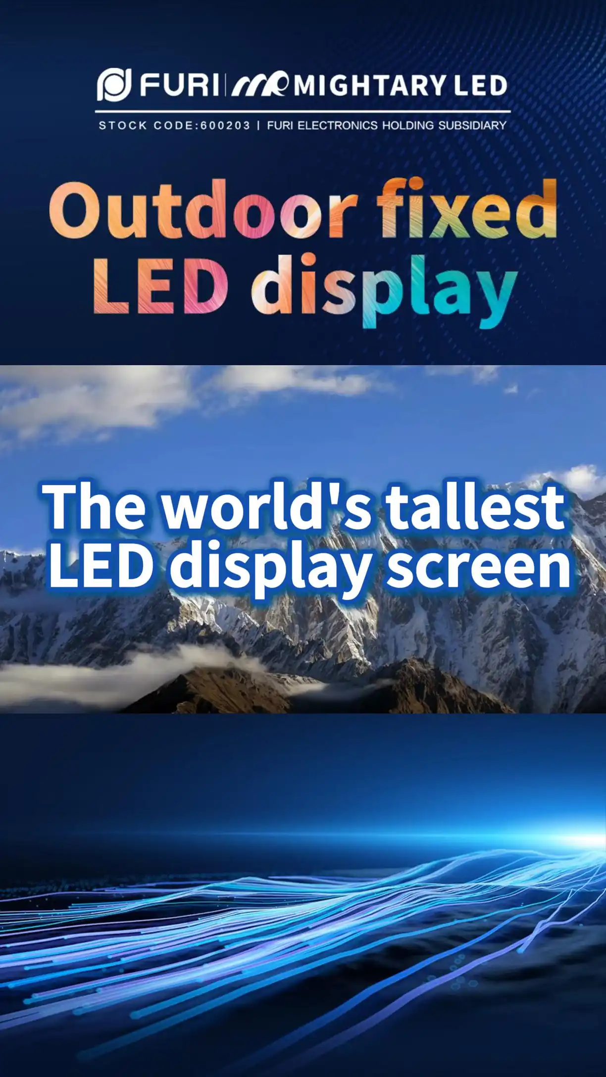 LED Display Reaches the World's Summit, Creating a New High!