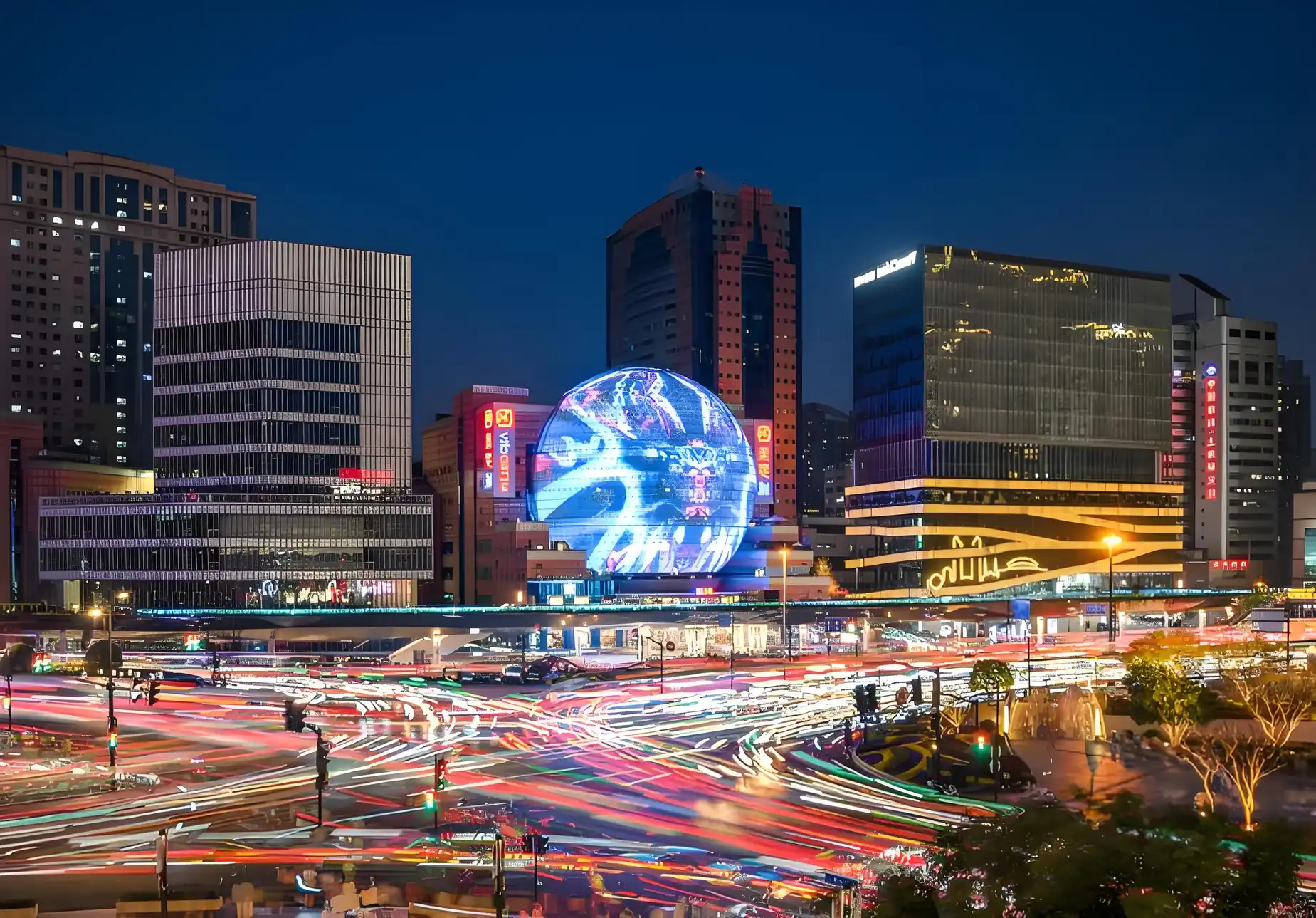 Las Vegas' MSG Sphere? China's Metro City: We've Been There, Done That! Las Vegas' MSG Sphere? China's Metro City: We've Been There, Done That!