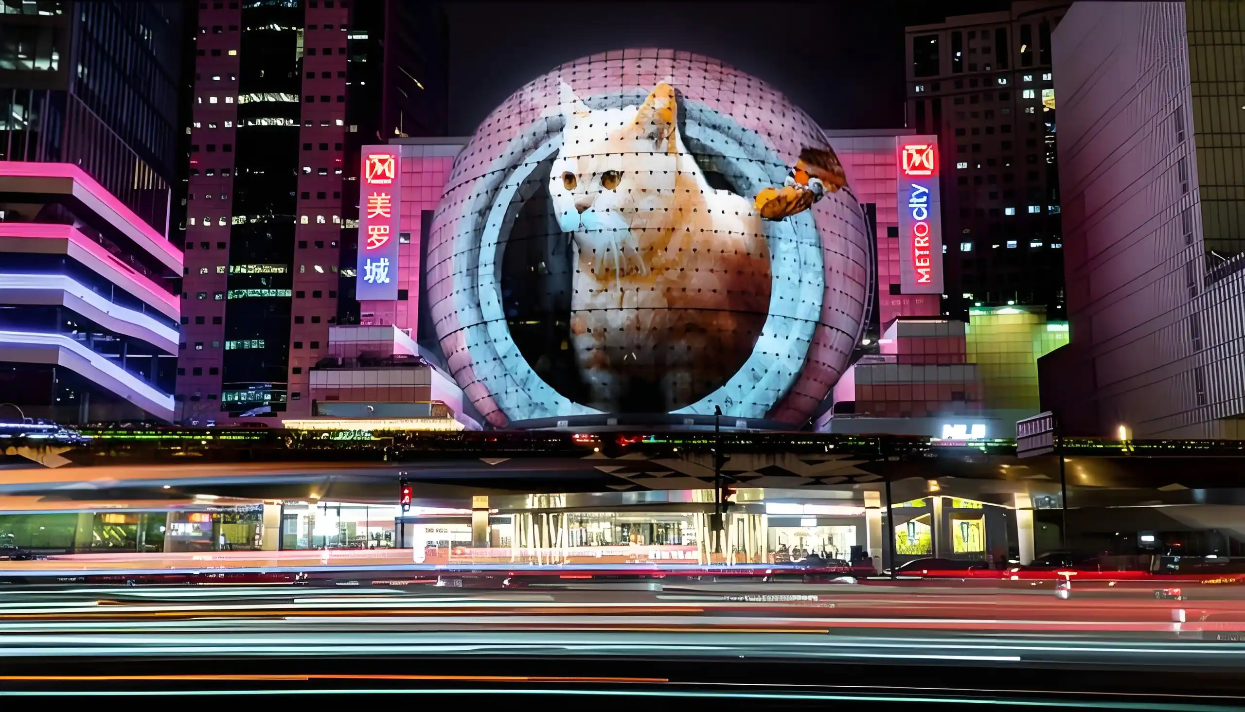Las Vegas' MSG Sphere? China's Metro City: We've Been There, Done That! Las Vegas' MSG Sphere? China's Metro City: We've Been There, Done That!