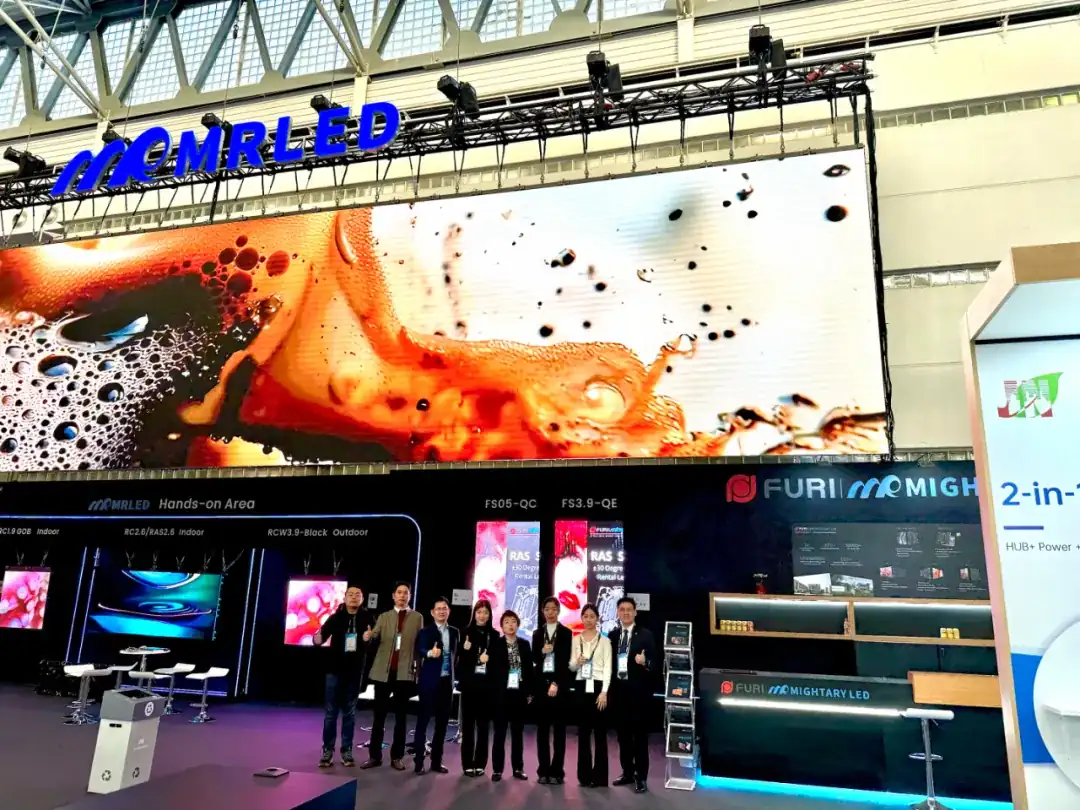 MR LED Shines at ISE 2025, Pioneering a New Trend in Audiovisual Tech with Innovative Solutions