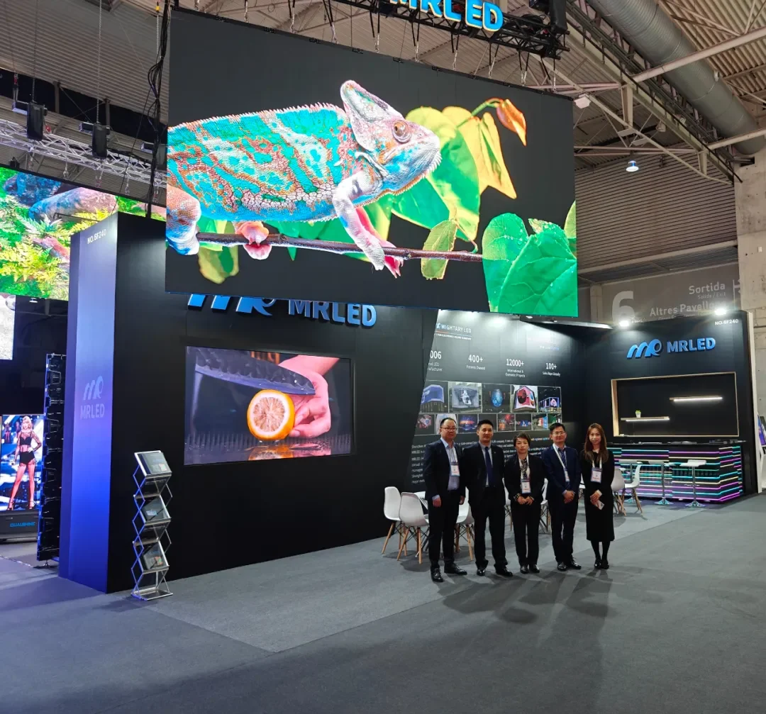 MR LED Shines at ISE 2024: Leading the Display Future with Innovative Technologies