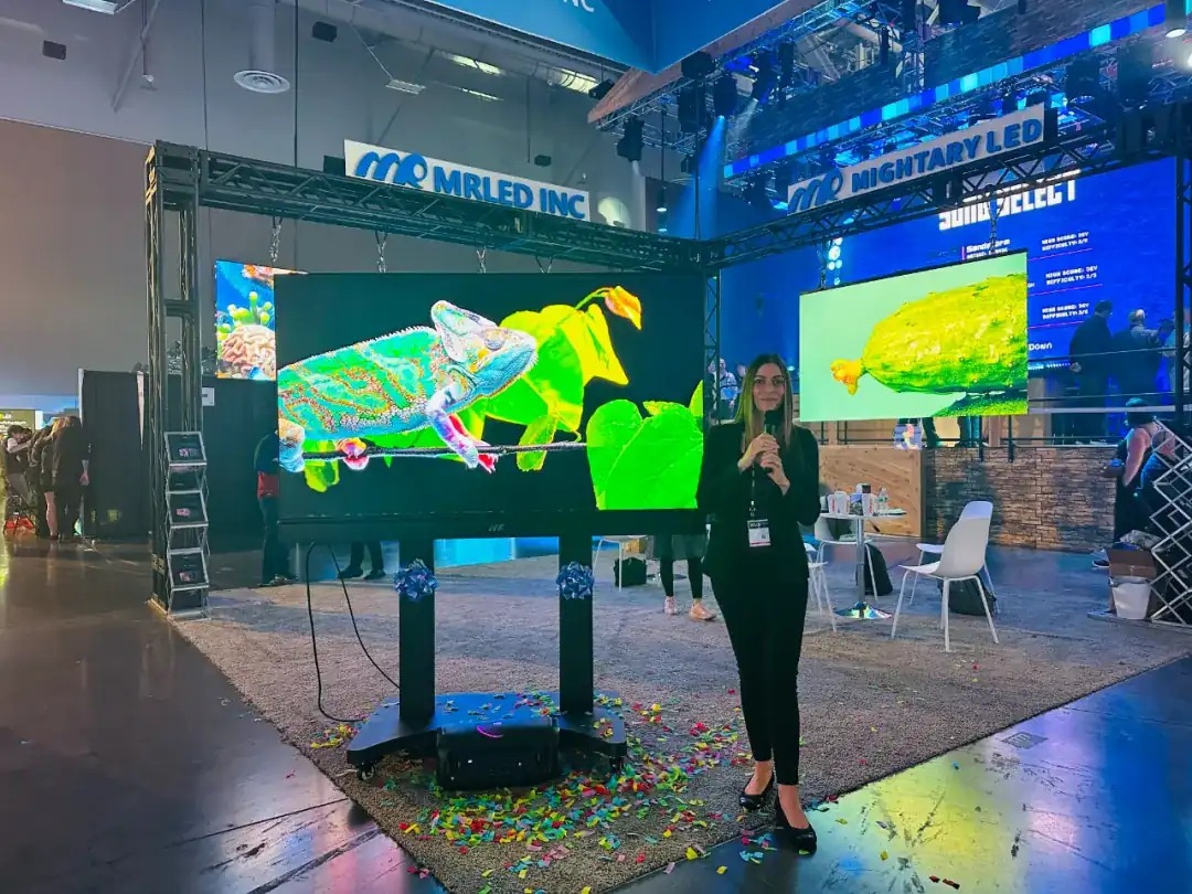 MR LED Shines at LDI 2023: Ultra-Thin Innovations Lead the Way, Crafting Immersive Visual Spectacles