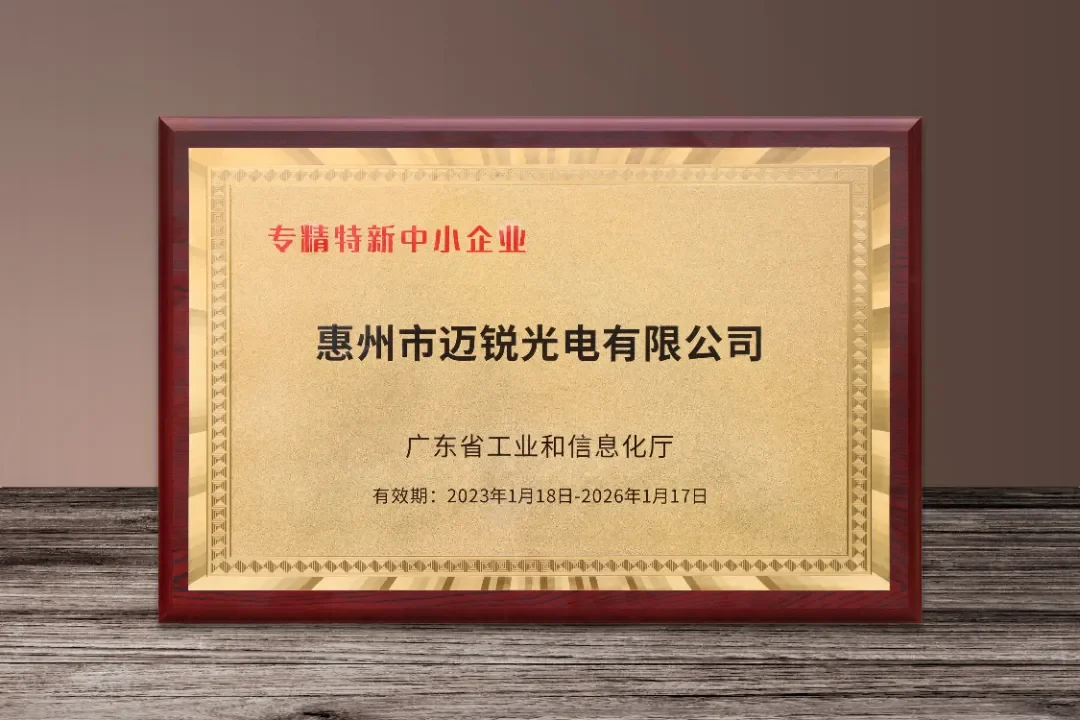 MR LED Secures Dual Accolades: "Innovative SME" and "Specialized, Sophisticated, Unique, and New SME" in Guangdong Province