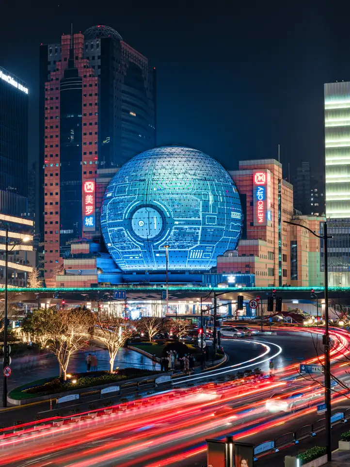 MR LED Lights Up Shanghai's 3,000㎡ Spherical Display, Welcoming the New Year Together