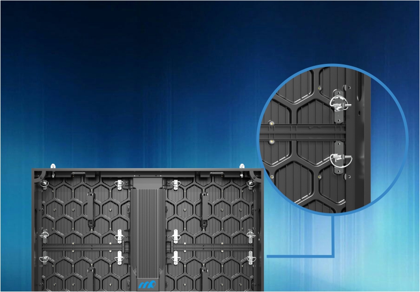 Front maintenance Installation and maintenance are more convenient