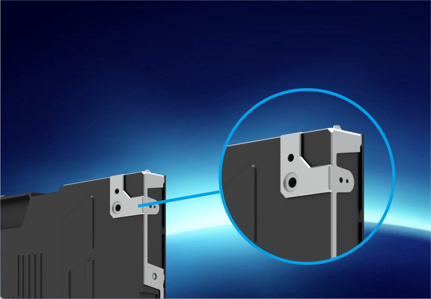 Cables are built-in, with one-piece plug-in connection. Integrated design of power and signal lines, plug-and-play, quick assembly and disassembly.