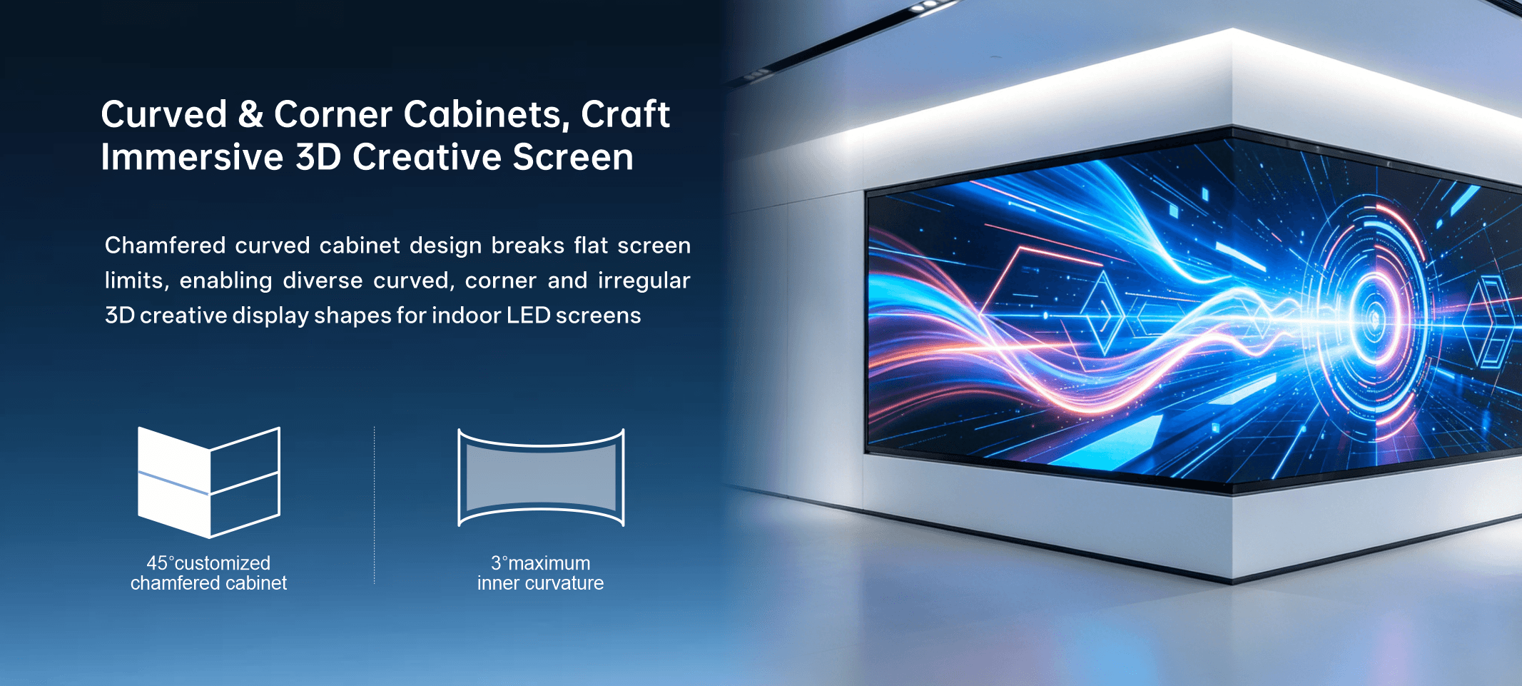Multiple calibrations, ultimate visual experience Point-by-Point Brightness Calibration Point-by-Point Chromaticity Calibration Automatic Gamma Calibration Seam Bright/Dark Line Calibration