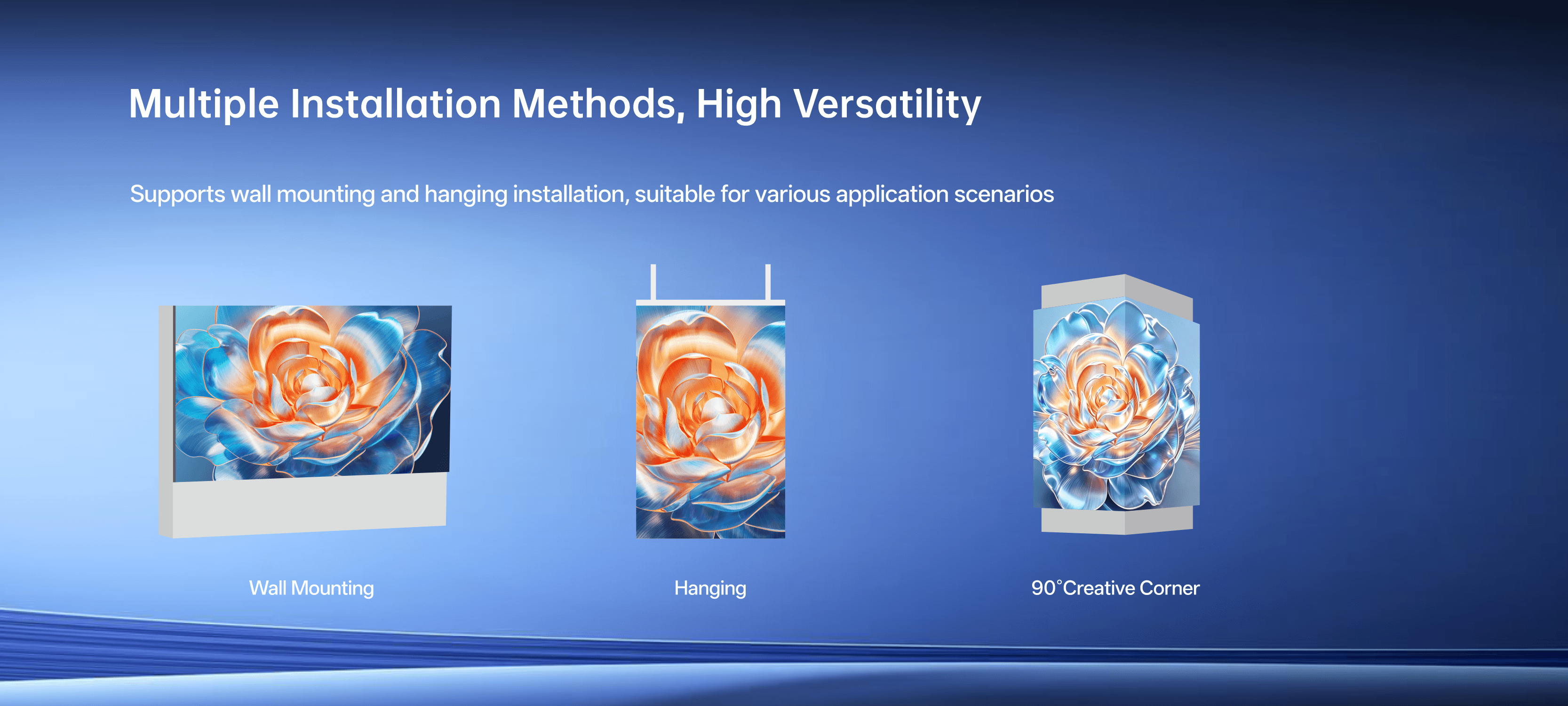 Convenient maintenance, effortless and worry-free Front maintenance mode: enables efficient and convenient installation & dismantling, significantly reducing maintenance costs and time.